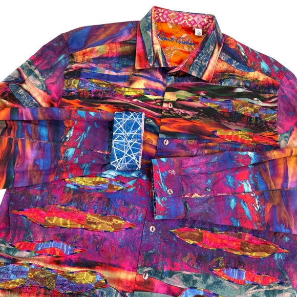 Robert Graham Captain's Desert Collector Limited Edition #339/1025 XL‎ Abstract